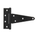 Ultra Hardware T-Hinge, 6 - Black (6, Black)