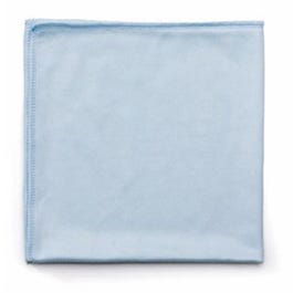 Glass Cleaning Cloth, Blue Microfiber, 16 x 16-In.