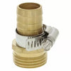 World & Main/Cranbury Solid Brass Hose Coupling 3/4 Male (3/4)