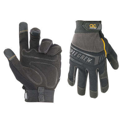 Custom Leathercraft Engine Crew™ Mechanic’s Gloves Extra Large (Extra Large)