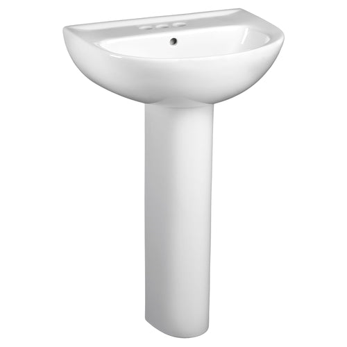 American Standard 24-Inch Evolution® 4-Inch Centerset Pedestal Sink Top and Leg Combination (24 x 4)