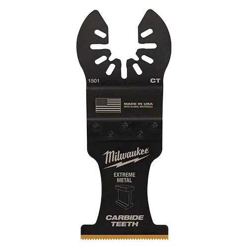 Milwaukee® Open-Lok™ 1-3/8 Titanium Enhanced Carbide Teeth Metal Blade 1pk