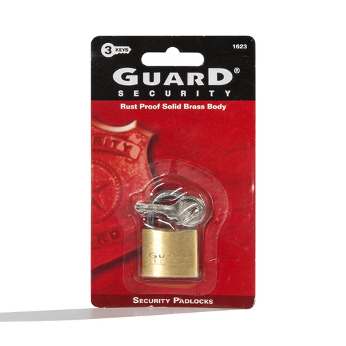 Guard Security Padlock Solid Brass