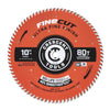 Crescent 10 x 80-Tooth FineCut™ Ultra Fine Finishing Circular Saw Blade (10 x 80-Tooth)