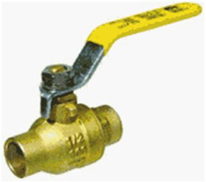 1/2  NL BRASS BALL VALVE