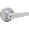 Kwikset Satin Chrome Delta Privacy Door Lever