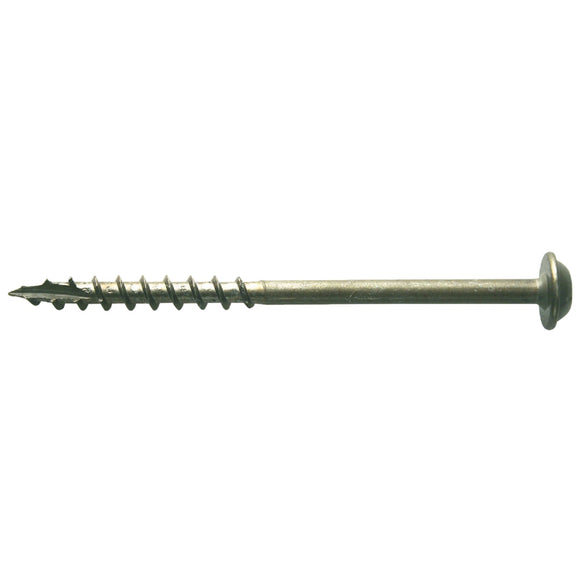 Kreg #8 2-1/2 In. Coarse Maxi-Loc Washer Head Zinc Pocket Hole Screw (250 Ct.)