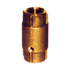 Simmons 1 In. Silicon Bronze Spring Loaded Check Valve