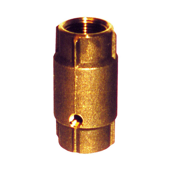 Simmons 1 In. Silicon Bronze Spring Loaded Check Valve