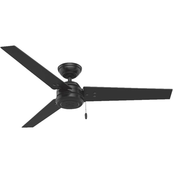 Hunter Cassius 52 In. Matte Black Ceiling Fan