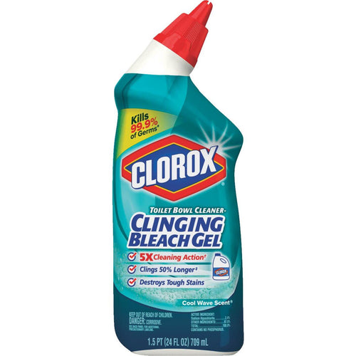 Clorox 24 Oz. Clinging Bleach Gel Toilet Bowl Cleaner