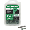 Buildex Backer-On #10 x 1-5/8 In. Cement Board Screw (140 Ct.)