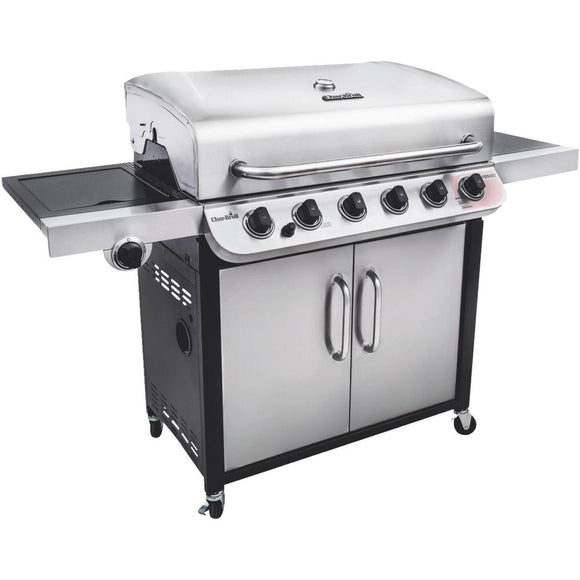 Char-Broil 6-Burner Stainless Steel 60,000-BTU LP Gas Grill