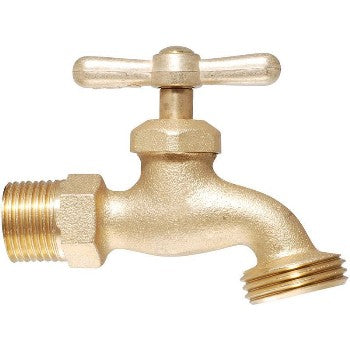LDR Ind 020 7504 Brass Hose Bibb ~ 3/4