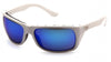 Pyramex Venture Gear Vallejo Ice Blue Mirror Anti-Fog Lens with White Frame (White)