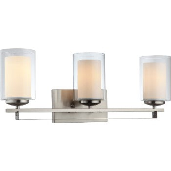 Hardware House 208154 El Dorado Wall & Bath Fixture ~ Satin Nickel