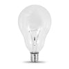 Feit Electric 40-Watt A15 Candelabra Base Clear Fan Incandescent