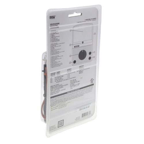 NSI Industries TES-MT19 7 Function 19 Range Analog Multi Tester