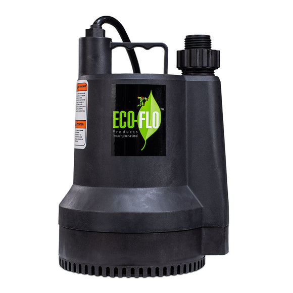 Eco-Flo Submersible Utility Pump 1/6 HP