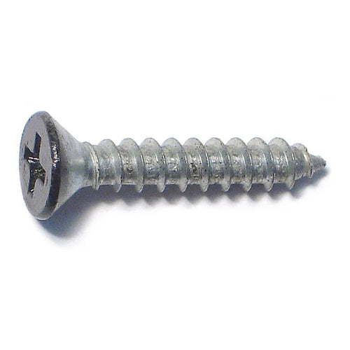 Monster Fastener Black Painted Steel Phillips Flat Head Hinge Screws