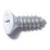 Monster Fastener White Steel Phillips Flat Head Hinge Screws