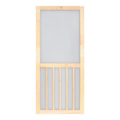Screen Tight Five Bar Wood Screen Door