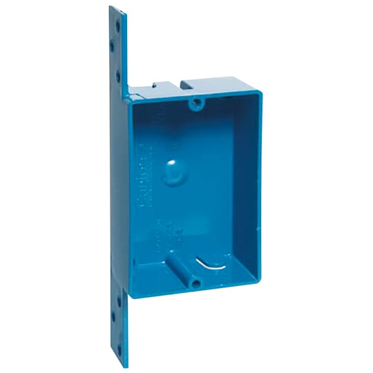 Carlon One-Gang Bracketed Shallow Box