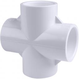 Genova Products PVC SCH 40 Fittings Cross