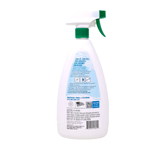 Charlie's Soap Environ­mentally Safe Natural Indoor & Outdoor Surface Cleaner