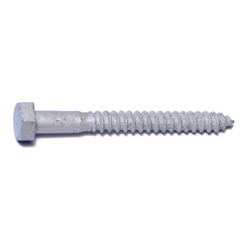 Monster Fastener Hot Dip Galvanized Steel Hex Head Lag Screws