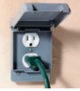 Carlon Single Gang – Vertical Mount Duplex Receptacle