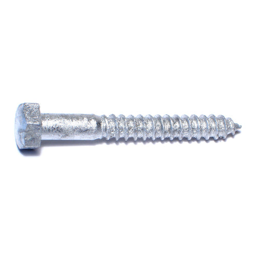 Monster Fastener Hot Dip Galvanized Steel Hex Head Lag Screws