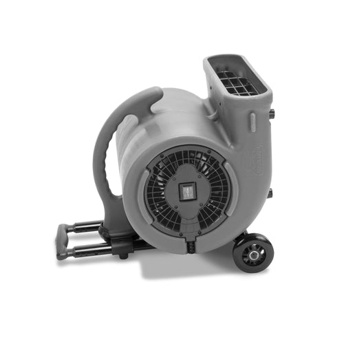 B-Air VP-50 ½ HP Commercial Air Mover & Blower Fan: handle, grey