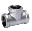 B & K Industries 2-Way Reducing Tee 150# Malleable Iron Threaded Fittings 1 X 1/2 in. Galvanized (1 X 1/2)