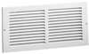 672/A672 — Steel/Aluminum Return Air Grille, 1/2 Fin Spacing