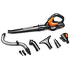 Cordless Leaf Blower, 120-MPH, 20-Volt Lithium-Ion Battery