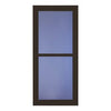 Easy Vent Selection Storm Door, Full-View Glass, Brown, 36 x 81-In.