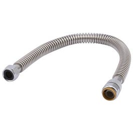 Flexible Water Heater Connector, .75-In. FIP x 24-In.