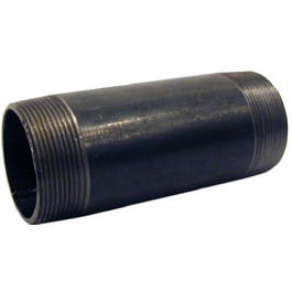 Pipe Fitting, Black Nipple, 1-1/2 x 6-In.