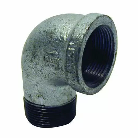 B & K Industries Galvanized 90° Street Elbow 150# Malleable Iron Threaded Fittings 3/4