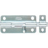 Door Barrel Bolt, Zinc, 4-In.