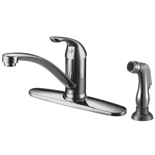 Compass Manufacturing 191-6574 Noble Single Handle Kitchen Faucet