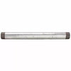 B & K Industries Galvanized 1 Diameter Schedule 40 Ready-Cut Pipe 10 feet