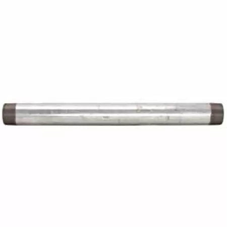 B & K Industries Galvanized 1 Diameter Schedule 40 Ready-Cut Pipe 10 feet