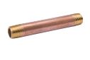 B & K Industries 3/4 Diameter Nipples Schedule 40 Red Brass 3/4 x 6