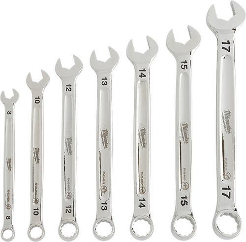 Milwaukee 7pc Combination Wrench Set - Metric