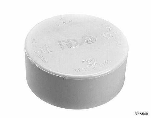 NDS 4 Drain Cap Solvent Weld Fitting