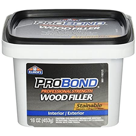 Elmer's P9891 Probond Stainable Wood Filler, 1 Pint