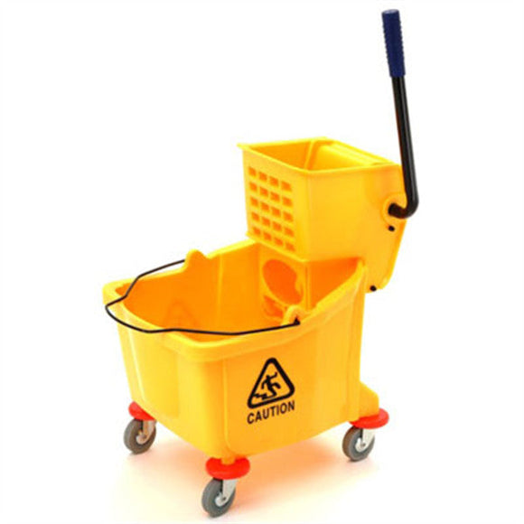 Laitner Brush Company Wet Mop Bucket and Wringer Combo, 26 qt.