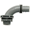 Conduit Fitting, Non-Metallic Liquid Tight Connector, 90-Degree, 3/4-In.